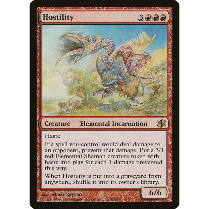 Magic: The Gathering Hostility (048) Moderately Played