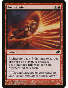 Magic: The Gathering Incinerate (051) Moderately Played