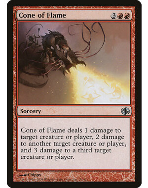 Magic: The Gathering Cone of Flame (054) Moderately Played