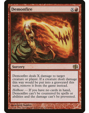 Magic: The Gathering Demonfire (057) Moderately Played