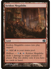 Magic: The Gathering Keldon Megaliths (058) Moderately Played