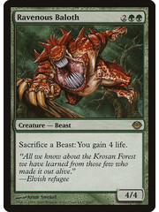 Magic: The Gathering Ravenous Baloth (008) Lightly Played