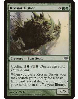 Magic: The Gathering Krosan Tusker (011) Moderately Played