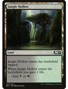 Magic: The Gathering Jungle Hollow (247) Lightly Played