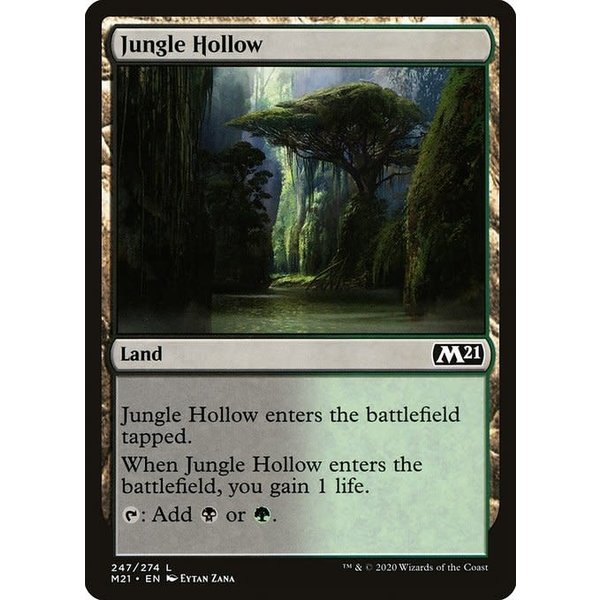 Magic: The Gathering Jungle Hollow (247) Near Mint