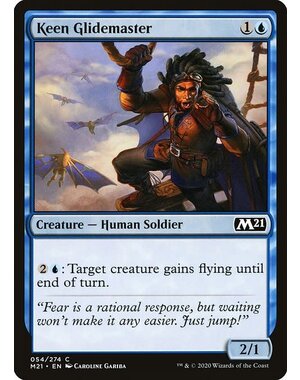 Magic: The Gathering Keen Glidemaster (054) Lightly Played