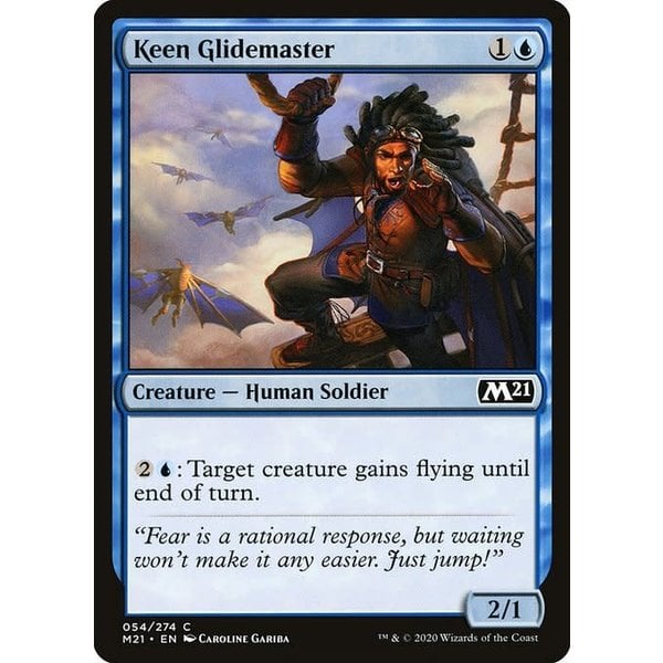 Magic: The Gathering Keen Glidemaster (054) Lightly Played