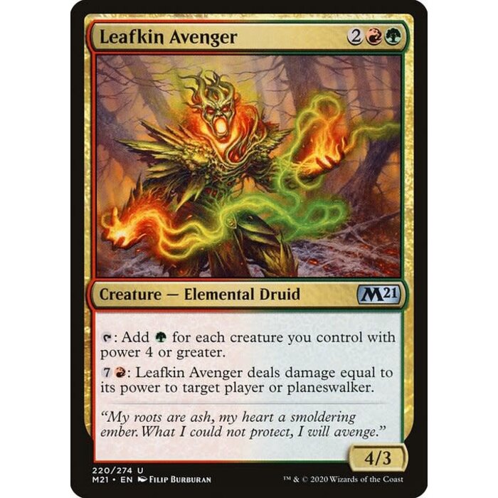 Magic: The Gathering Leafkin Avenger (220) Near Mint