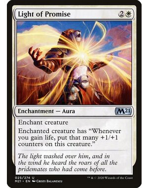 Magic: The Gathering Light of Promise (025) Lightly Played
