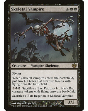 Magic: The Gathering Skeletal Vampire (046) Moderately Played