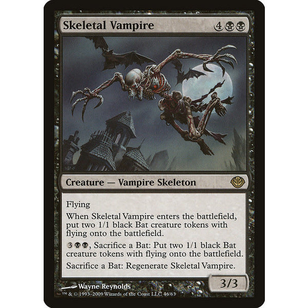 Magic: The Gathering Skeletal Vampire (046) Moderately Played