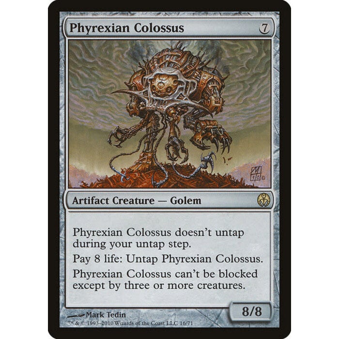 Magic: The Gathering Phyrexian Colossus (016) Moderately Played
