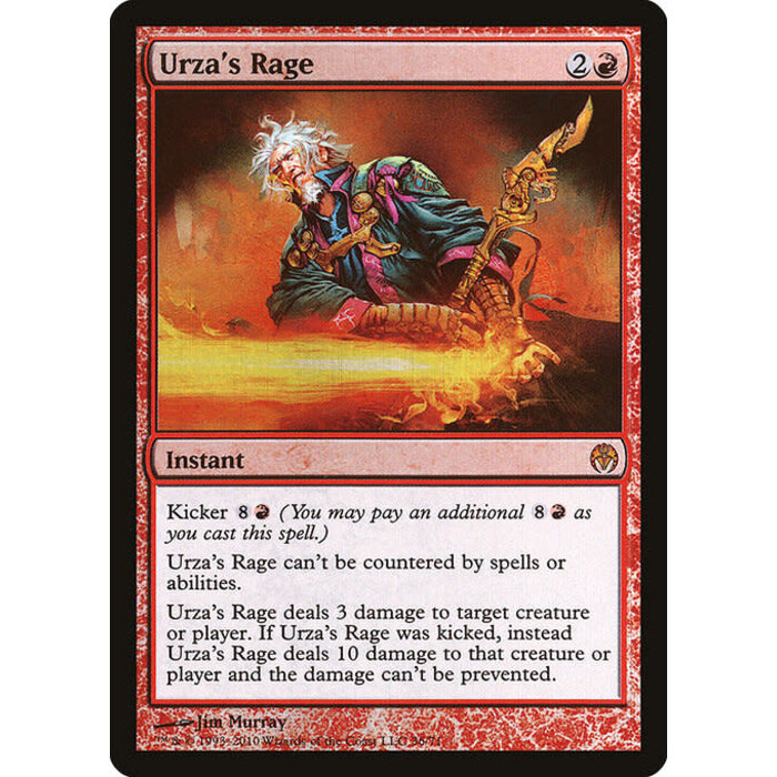 Magic: The Gathering Urza's Rage (036) Moderately Played Foil