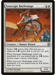 Magic: The Gathering Sunscape Battlemage (040) Moderately Played