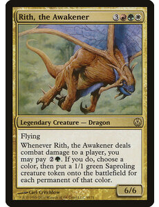 Magic: The Gathering Rith, the Awakener (048) Moderately Played