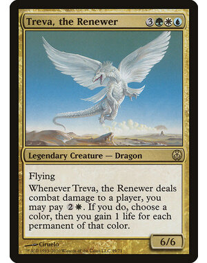 Magic: The Gathering Treva, the Renewer (049) Moderately Played