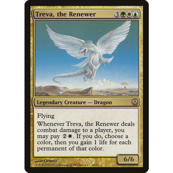 Magic: The Gathering Treva, the Renewer (049) Moderately Played
