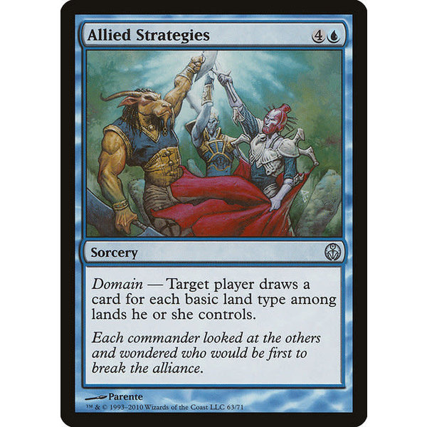 Magic: The Gathering Allied Strategies (063) Moderately Played