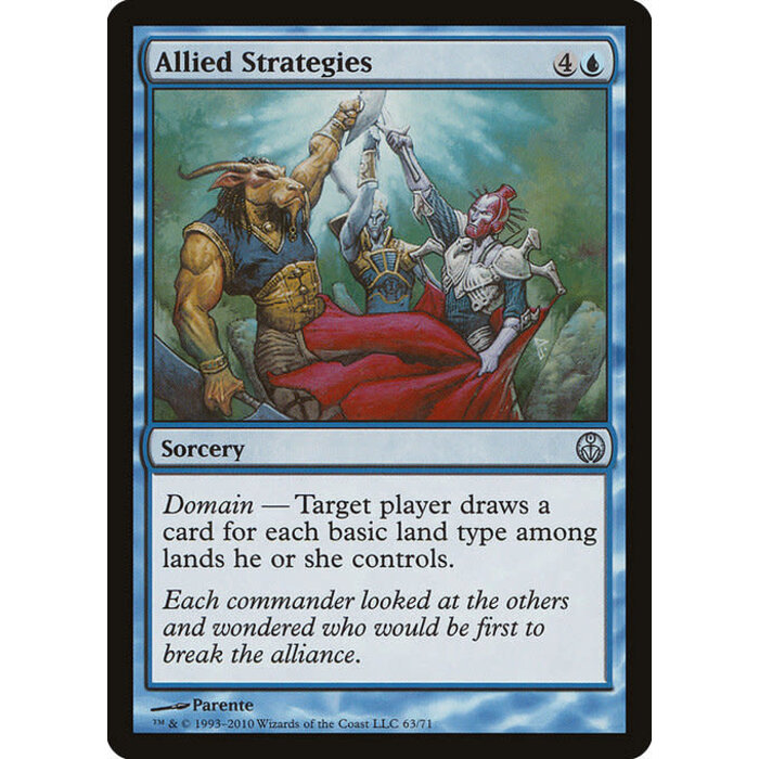 Magic: The Gathering Allied Strategies (063) Moderately Played
