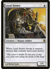 Magic: The Gathering Loyal Sentry (005) Lightly Played