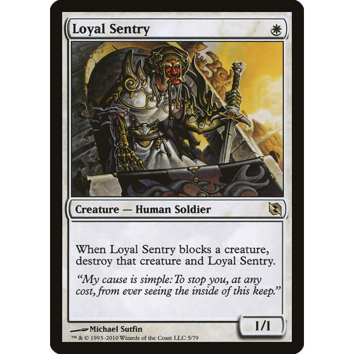 Magic: The Gathering Loyal Sentry (005) Lightly Played