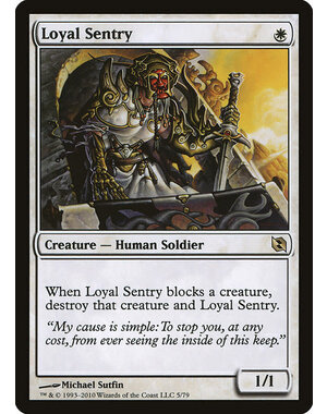 Magic: The Gathering Loyal Sentry (005) Moderately Played