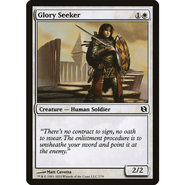 Magic: The Gathering Glory Seeker (007) Moderately Played