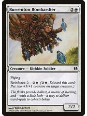 Magic: The Gathering Burrenton Bombardier (011) Moderately Played