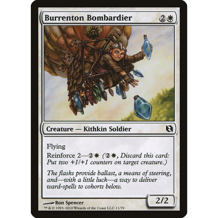 Magic: The Gathering Burrenton Bombardier (011) Moderately Played