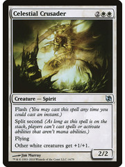 Magic: The Gathering Celestial Crusader (014) Lightly Played