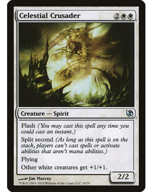 Magic: The Gathering Celestial Crusader (014) Lightly Played