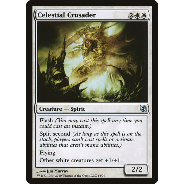 Magic: The Gathering Celestial Crusader (014) Lightly Played