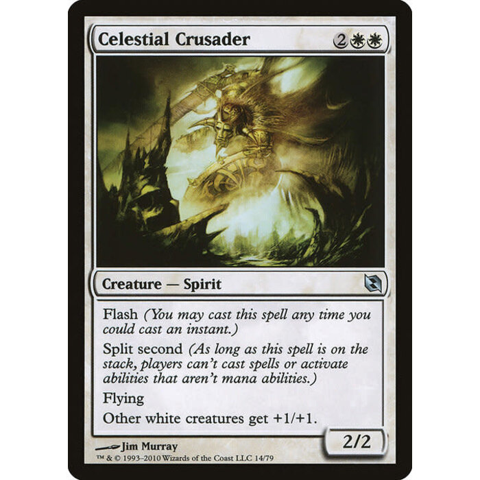 Magic: The Gathering Celestial Crusader (014) Lightly Played