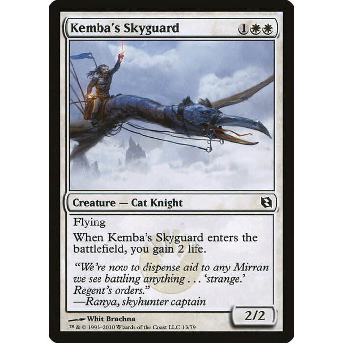 Magic: The Gathering Kemba's Skyguard (013) Moderately Played
