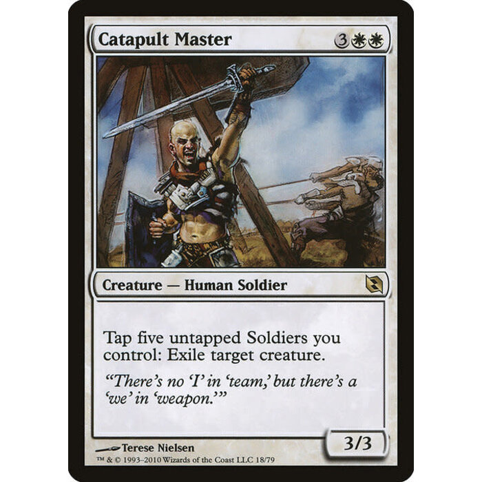 Magic: The Gathering Catapult Master (018) Moderately Played