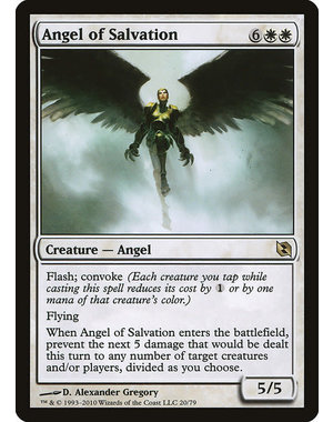 Magic: The Gathering Angel of Salvation (020) Moderately Played