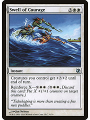 Magic: The Gathering Swell of Courage (031) Lightly Played