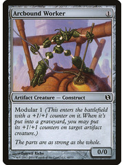 Magic: The Gathering Arcbound Worker (040) Moderately Played