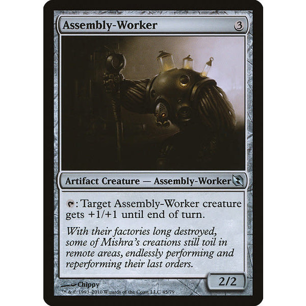 Magic: The Gathering Assembly-Worker (045) Moderately Played