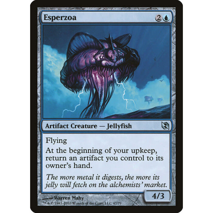 Magic: The Gathering Esperzoa (047) Moderately Played