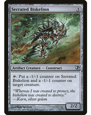 Magic: The Gathering Serrated Biskelion (046) Moderately Played