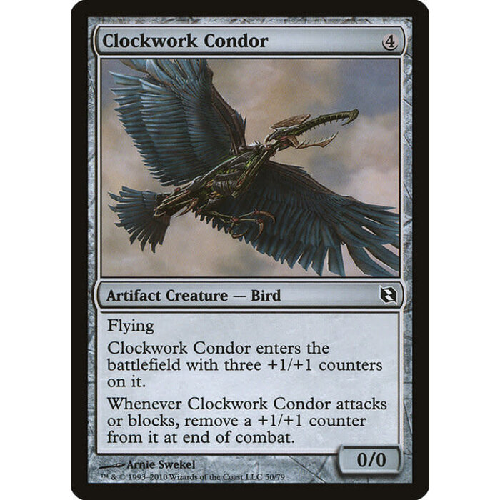 Magic: The Gathering Clockwork Condor (050) Moderately Played