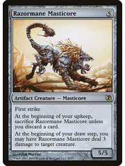 Magic: The Gathering Razormane Masticore (056) Moderately Played