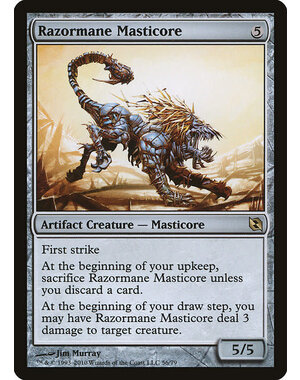 Magic: The Gathering Razormane Masticore (056) Moderately Played