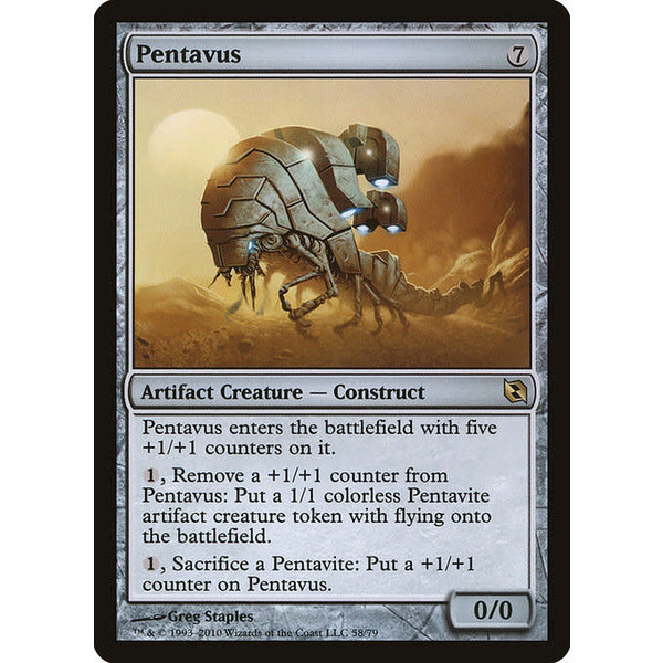 Magic: The Gathering Pentavus (058) Moderately Played
