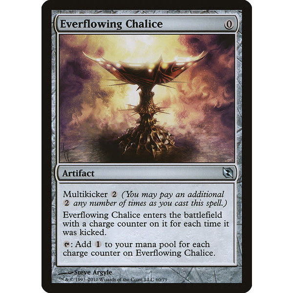 Magic: The Gathering Everflowing Chalice (060) Moderately Played