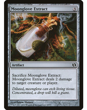 Magic: The Gathering Moonglove Extract (067) Moderately Played