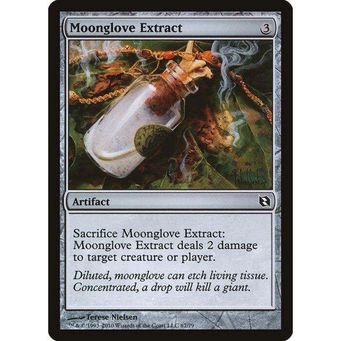 Magic: The Gathering Moonglove Extract (067) Moderately Played