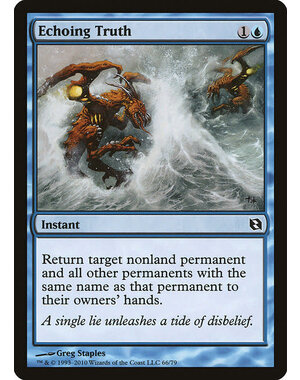 Magic: The Gathering Echoing Truth (066) Moderately Played