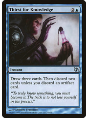 Magic: The Gathering Thirst for Knowledge (068) Moderately Played